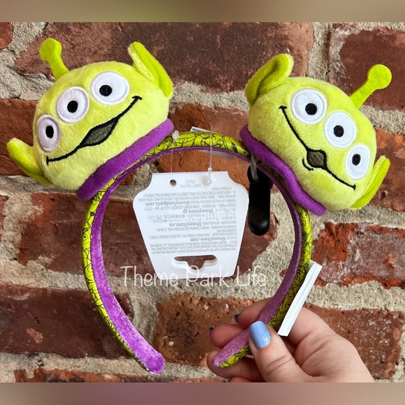Disney Accessories - 2025 Disney Parks Pixar Toy Story LGM Little Green Men Alien Plush Headband NEW